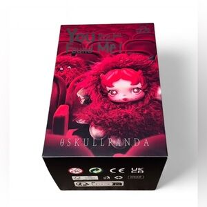 POP MART • CHOMP • Skull Panda”You Found Me”Series Confirmed Chomp Plush Pendant